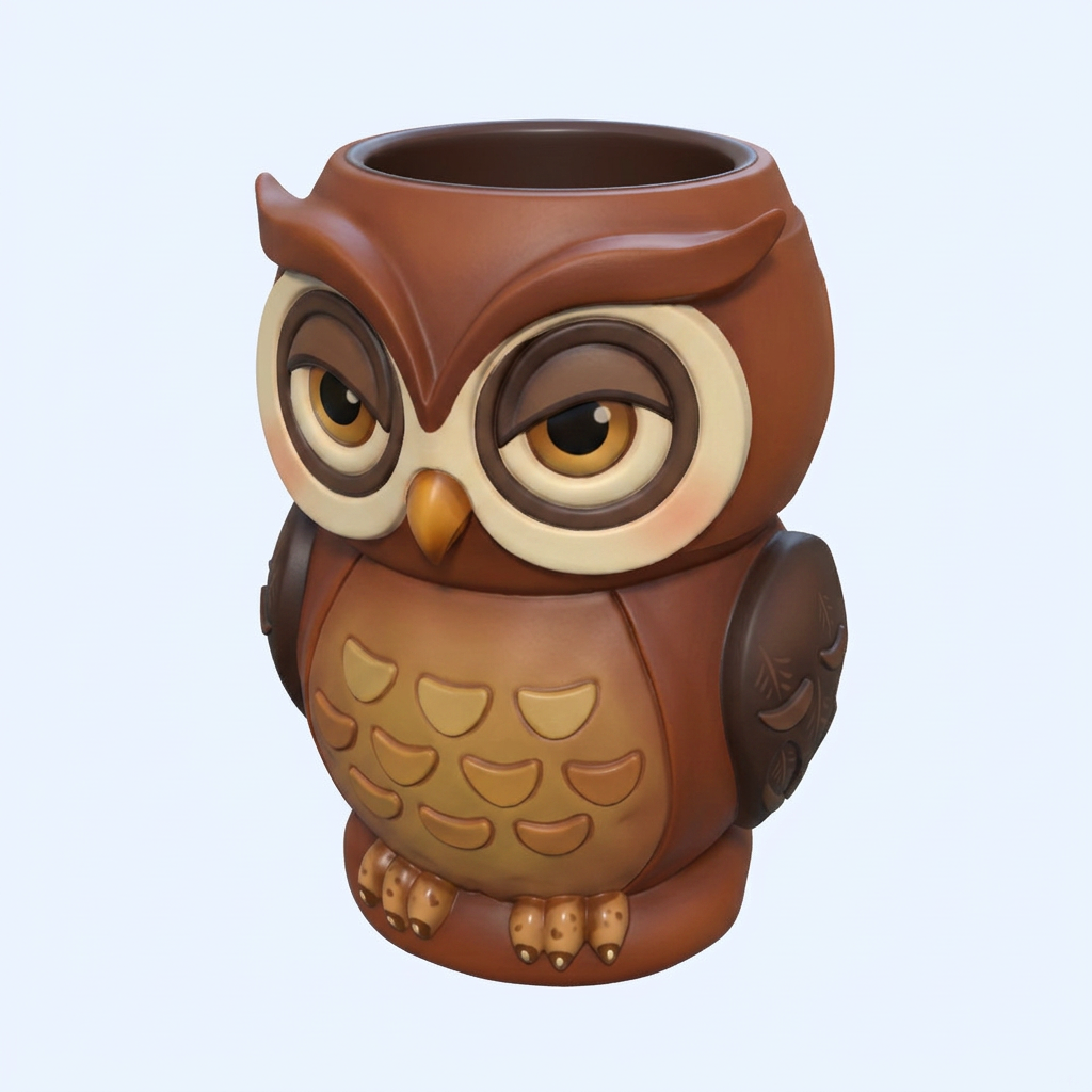 Owl Pen Holder