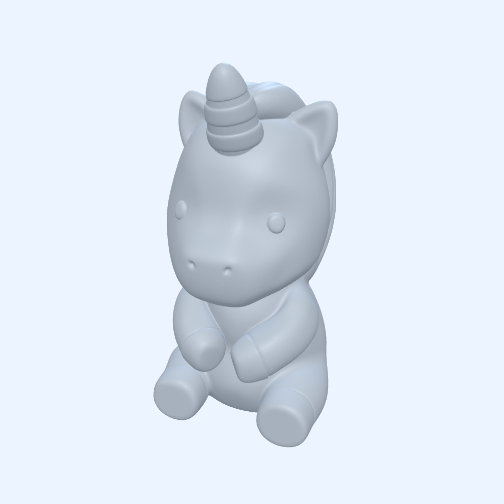Sitting Unicorn